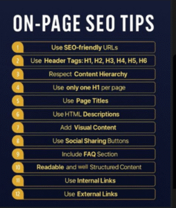 On-Page SEO Tips - RankWithMahnoor
