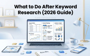 what to do after keyword research