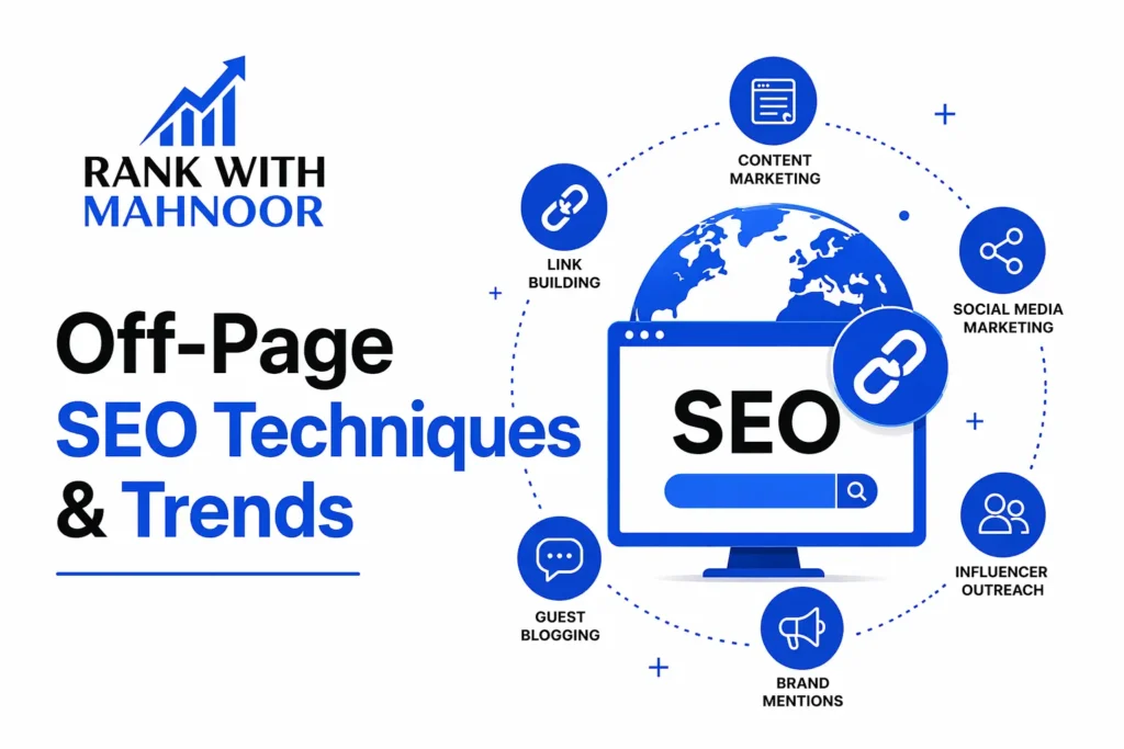 Off-Page SEO Techniques & Trends - Rank with Mahnoor