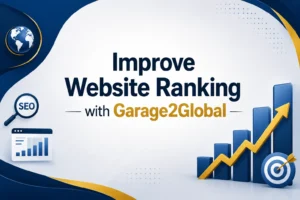 Improve Website Ranking with Garage2Global - rank with mahnoor