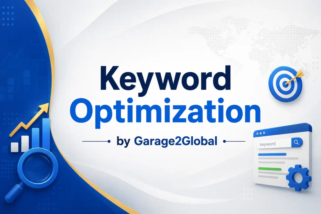 Keyword Optimization by Garage2Global - Rank with mahnoor