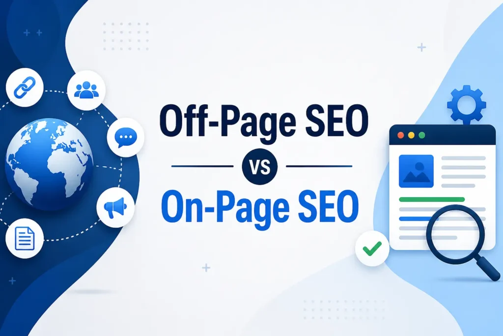 Off-Page SEO vs On-Page SEO