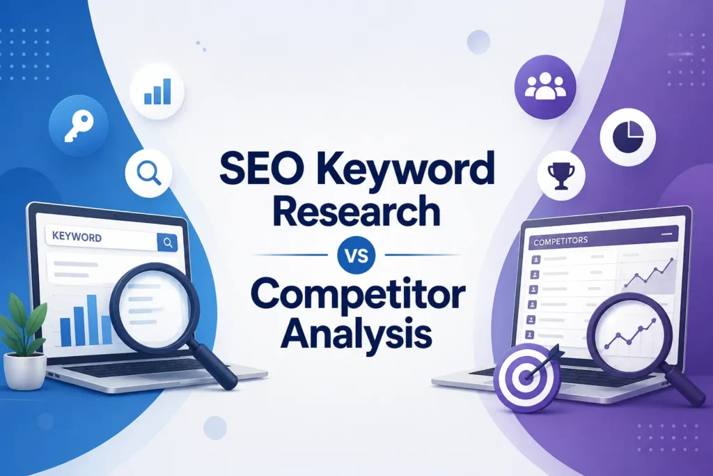 SEO Keyword Research vs Competitor Analysis