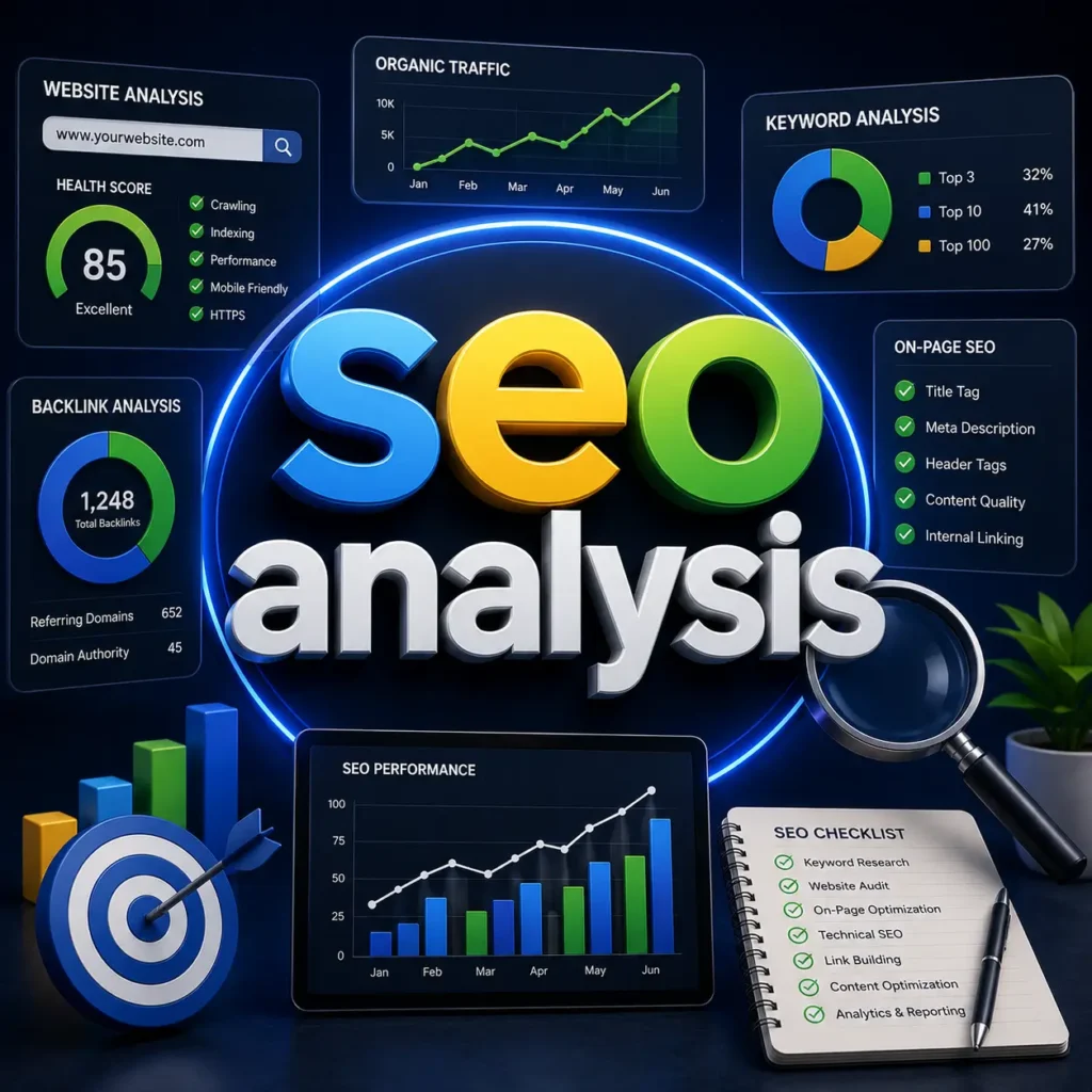 SEO Analysis - RankWithMahnoor