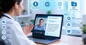 AI Medical Dictation in Telehealth Applications